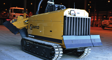 RG74-backfill blade